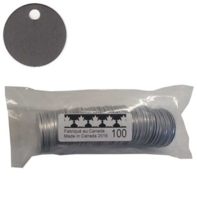 No 76 Tags Stainless Steel bags of 100